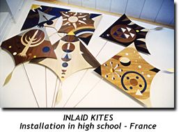 Inlaid kites